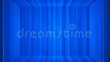 广播垂直高<strong>科技线路</strong>舞台，蓝色，抽象，循环，4K